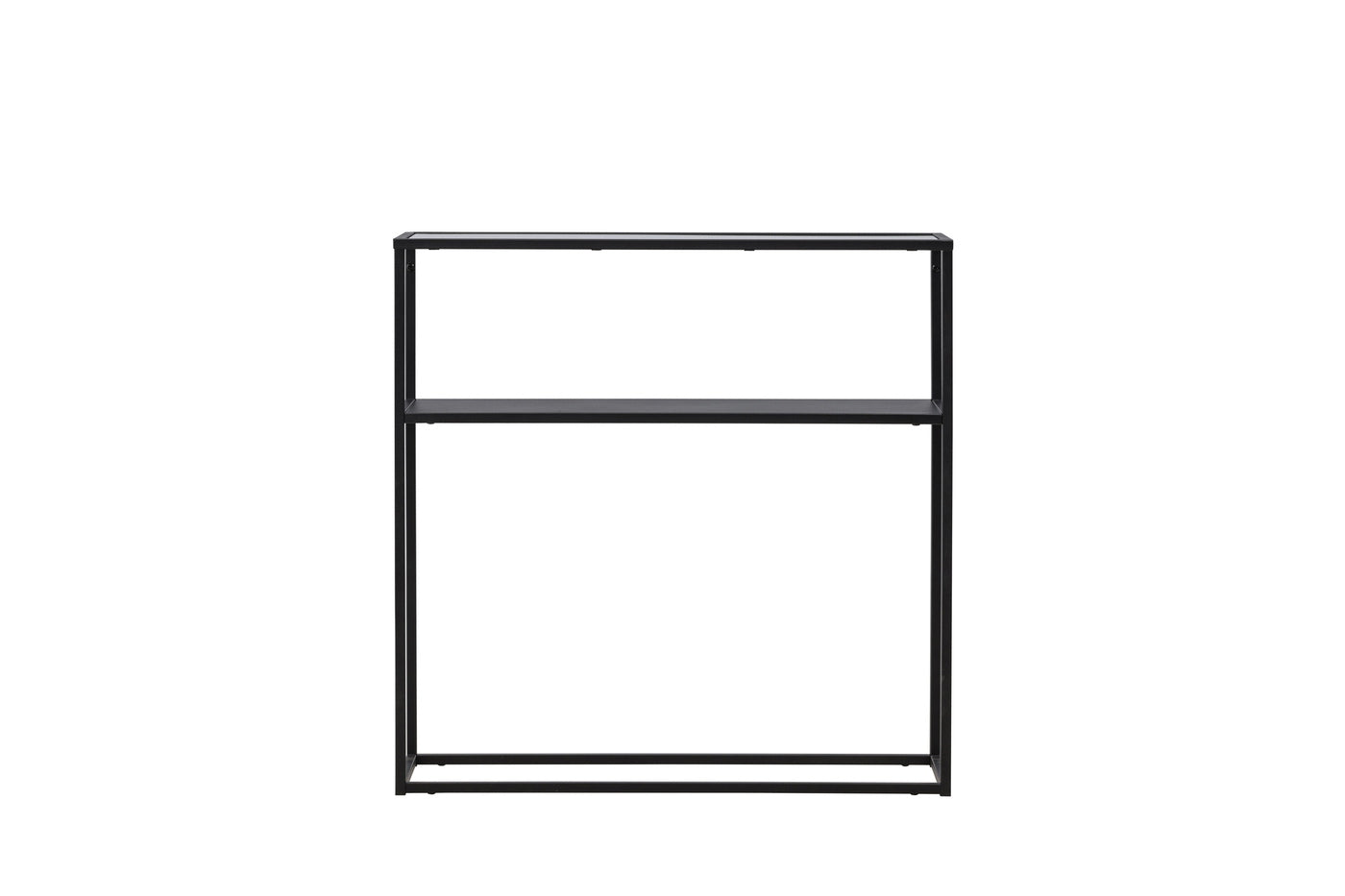 FjÃ´rd - Sidetable Zwart 30cm - Glas - BogÃ³ta