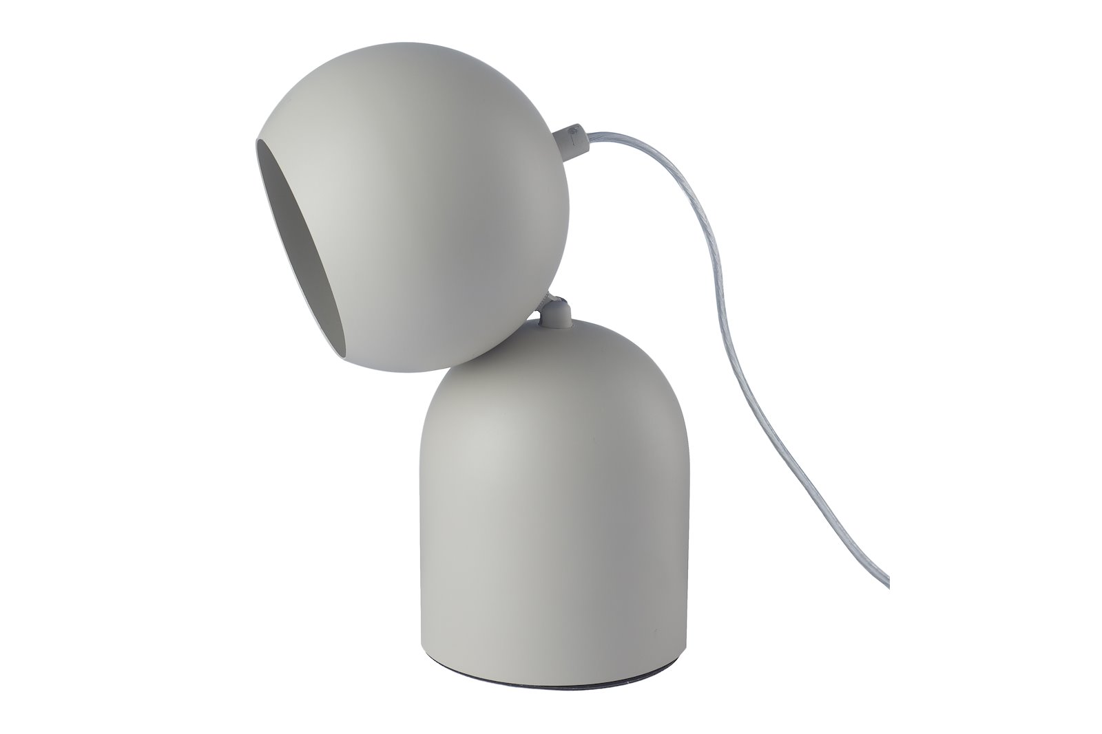 Astra bordlampe Beige høyde 24cm med ledning og bryter Maks LED 5W GU10