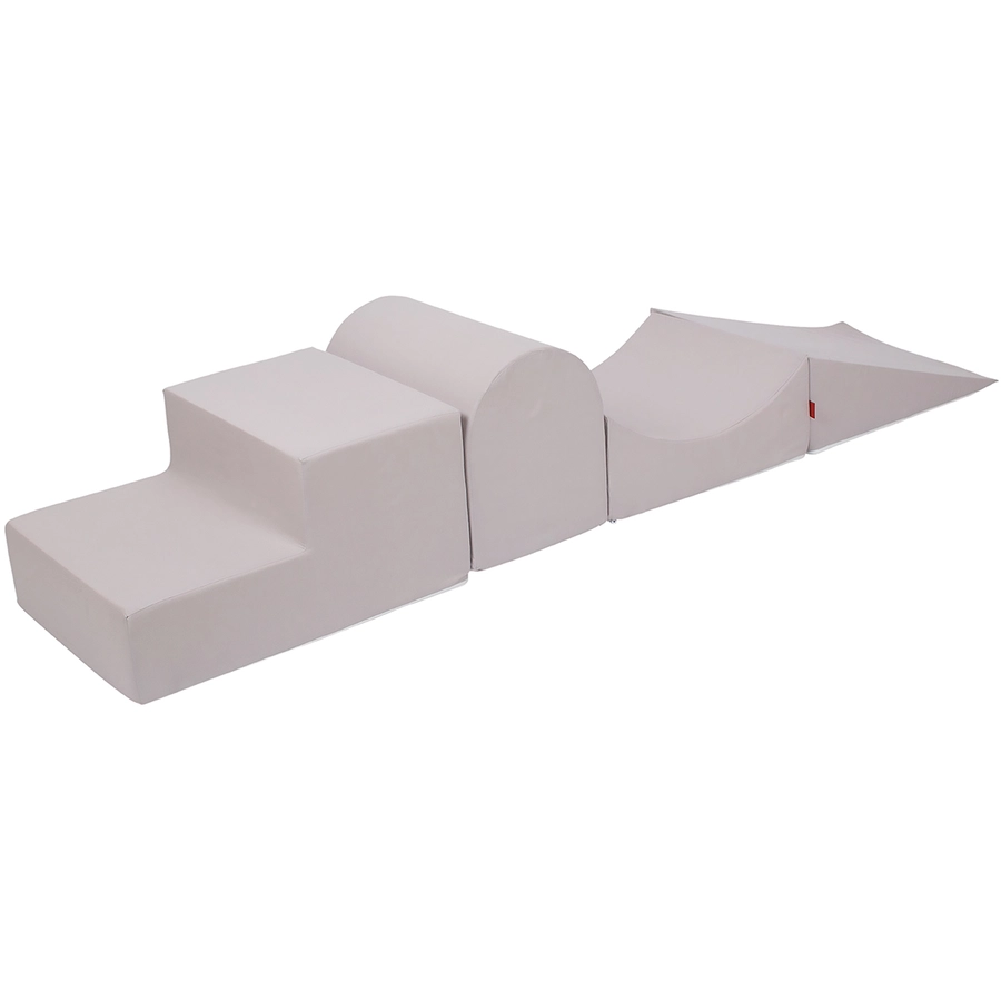 knorr toys® Spielblöcke soft - Grau4tlg.
