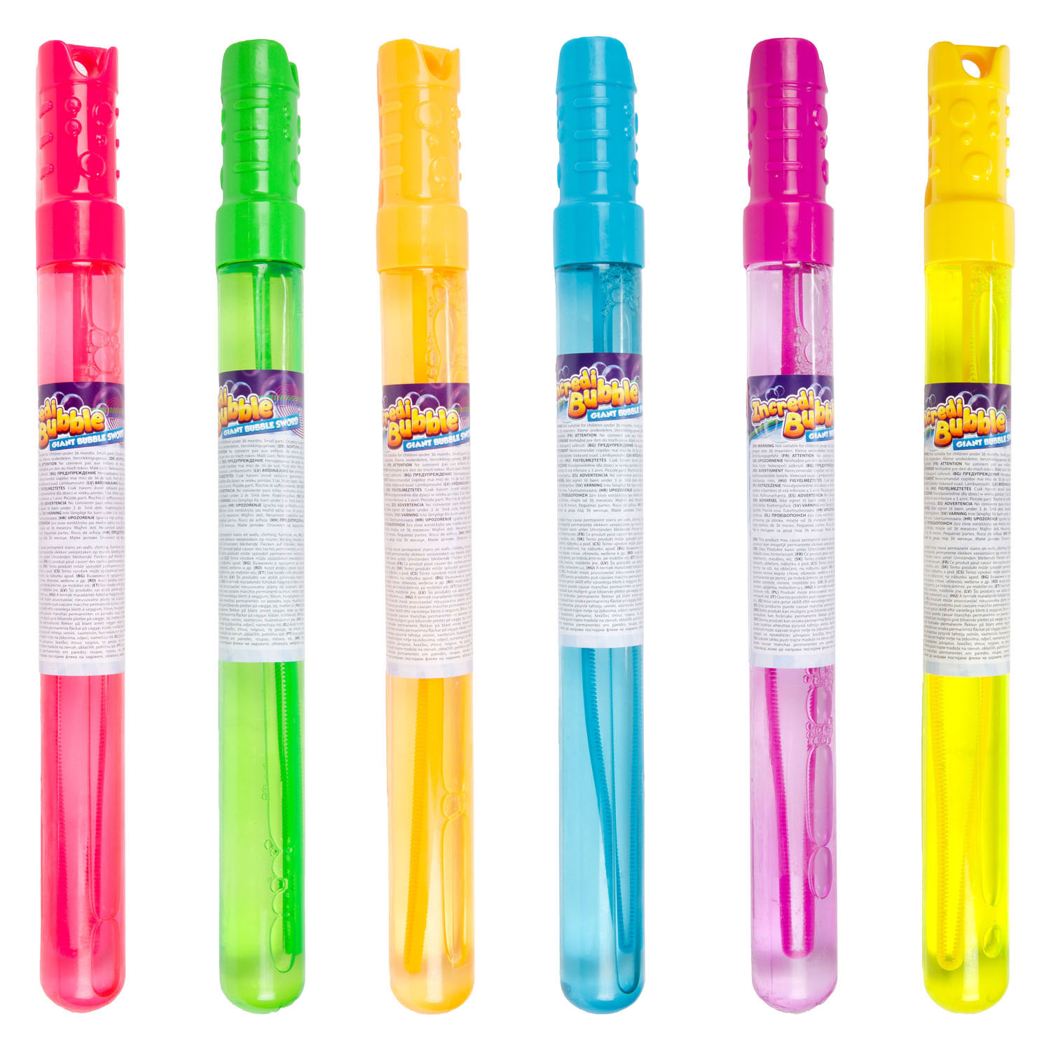 Incredibubble Bellenblaaszwaard 148ml, 24st.