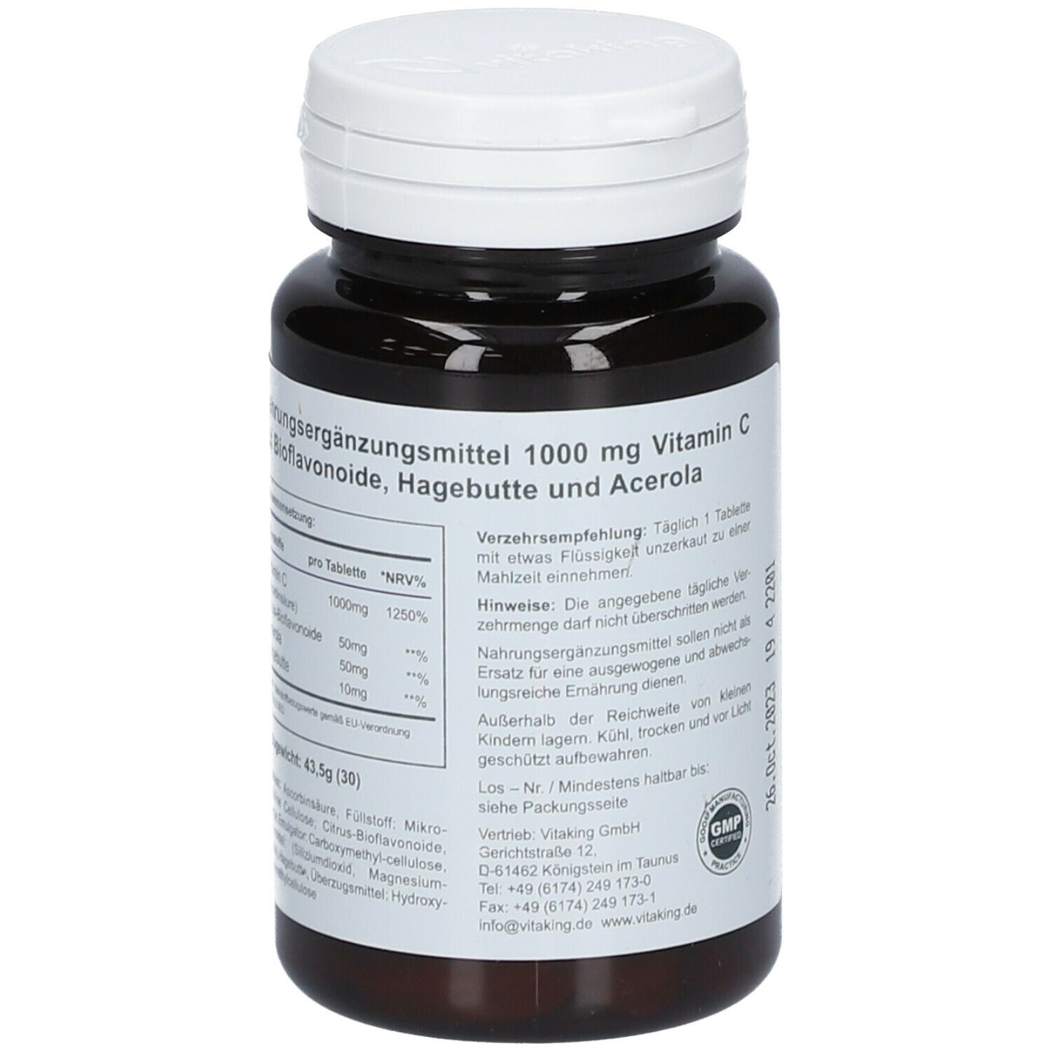 vitaking VITAMIN C-1000 mit Bioflavonoide