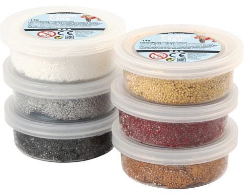 Foam Clay® assortiment 2, 6x14 g
