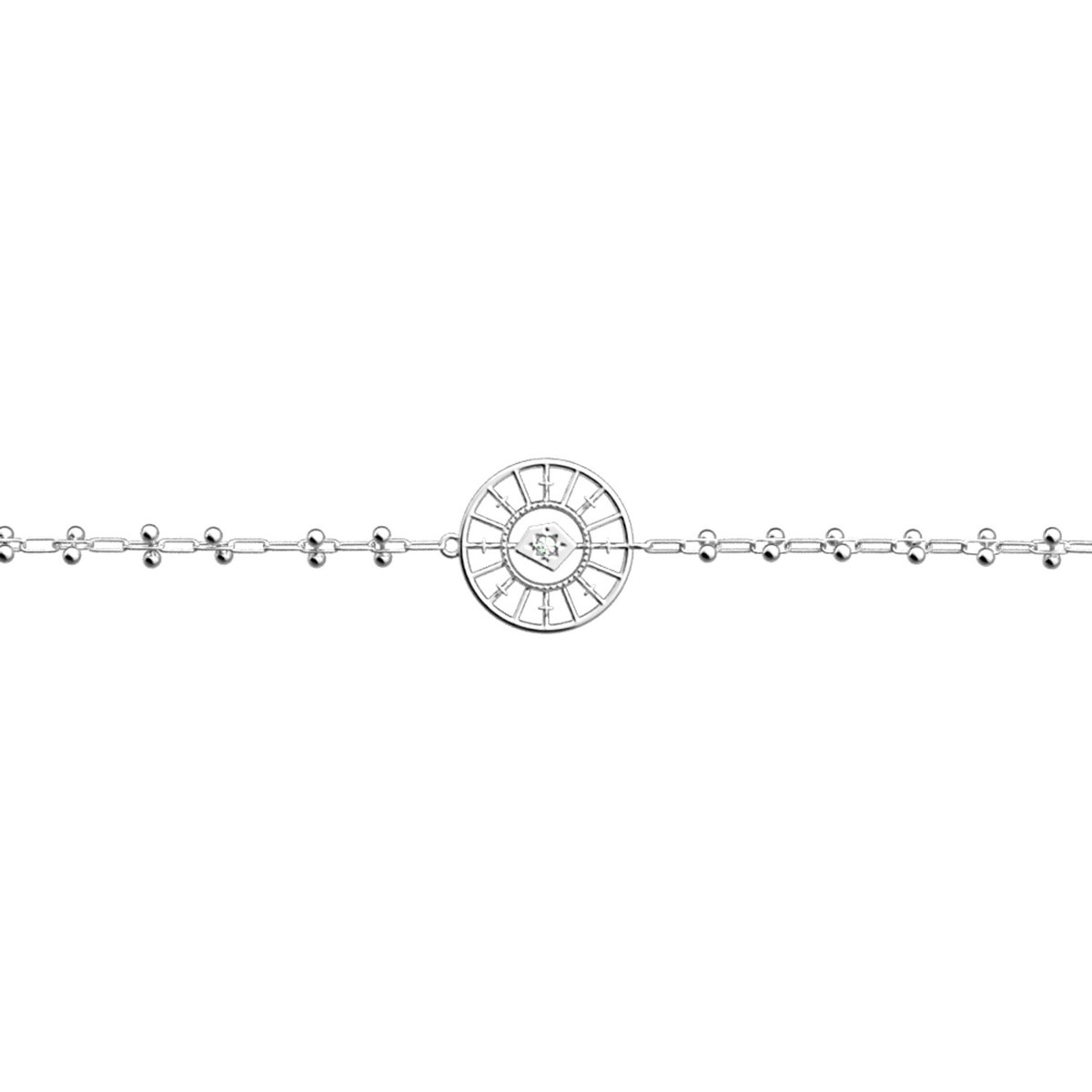 Bracelet Les Georgettes Astrale argenté 16mm