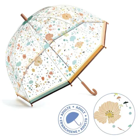 Djeco Regenschirm Kleine Blumen