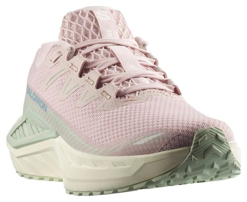 Chaussures Running Salomon DRX Defy GRVL Rose/Vert Femme