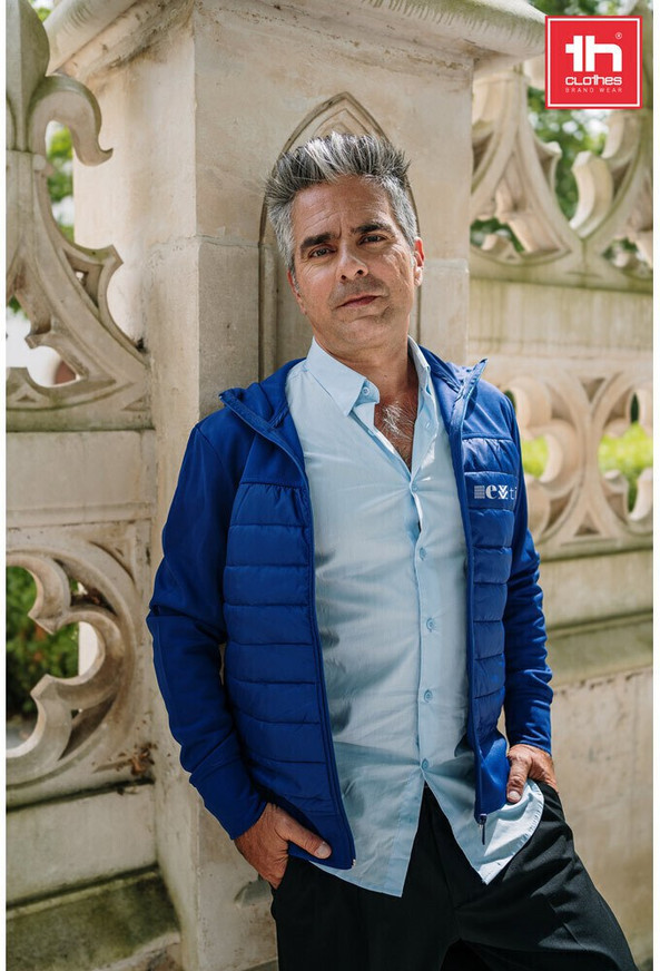 TH Clothes 30246 - Veste à capuche pour homme en taffetas 300T