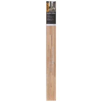 Timmerpaneel massief beuken 18mm 200x20cm
