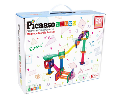 PicassoTiles Kulebane Magnetisk Byggesett 50 Deler