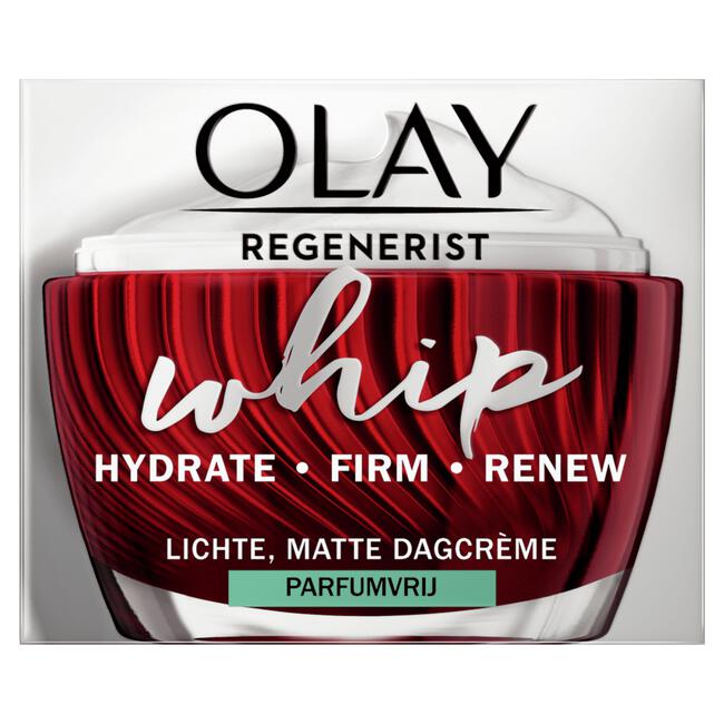 Olay Regenerist Whip Dagcrème Parfumvrij 50 ML