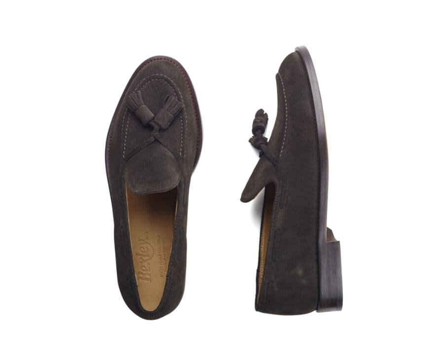 Mocassin homme Velours Brun - PICADILLY