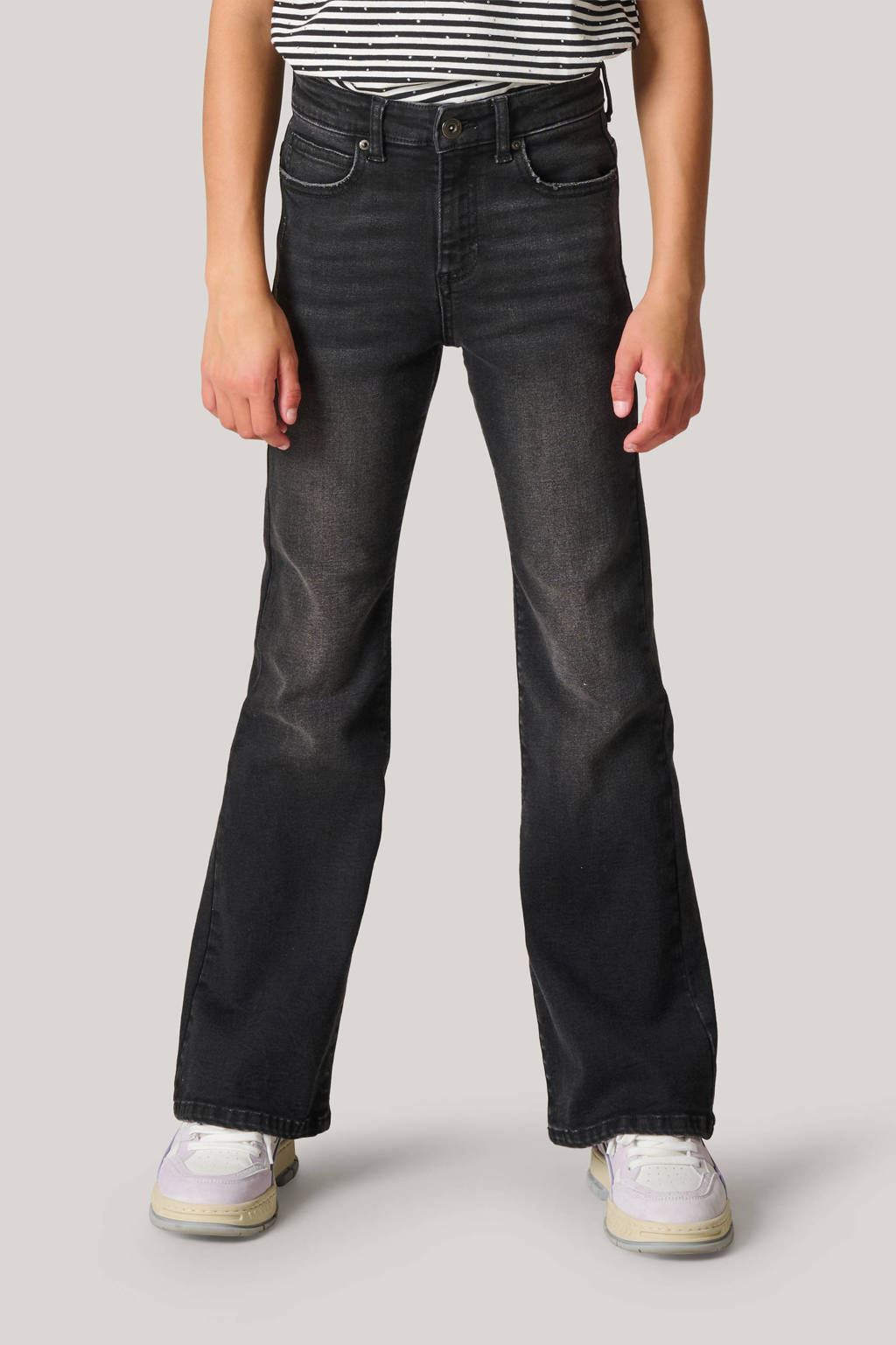 Shoeby flared jeans zwart