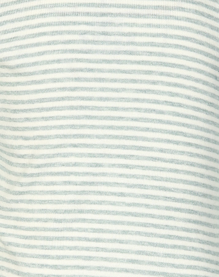 Langarm-Shirt KIRAZ gestreift in mint melange