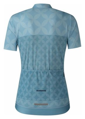 Maillot zippé femme Shimano Sagami
