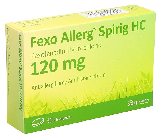 FEXO Spirig HC Filmtabl 120 mg Blist 30 Stk