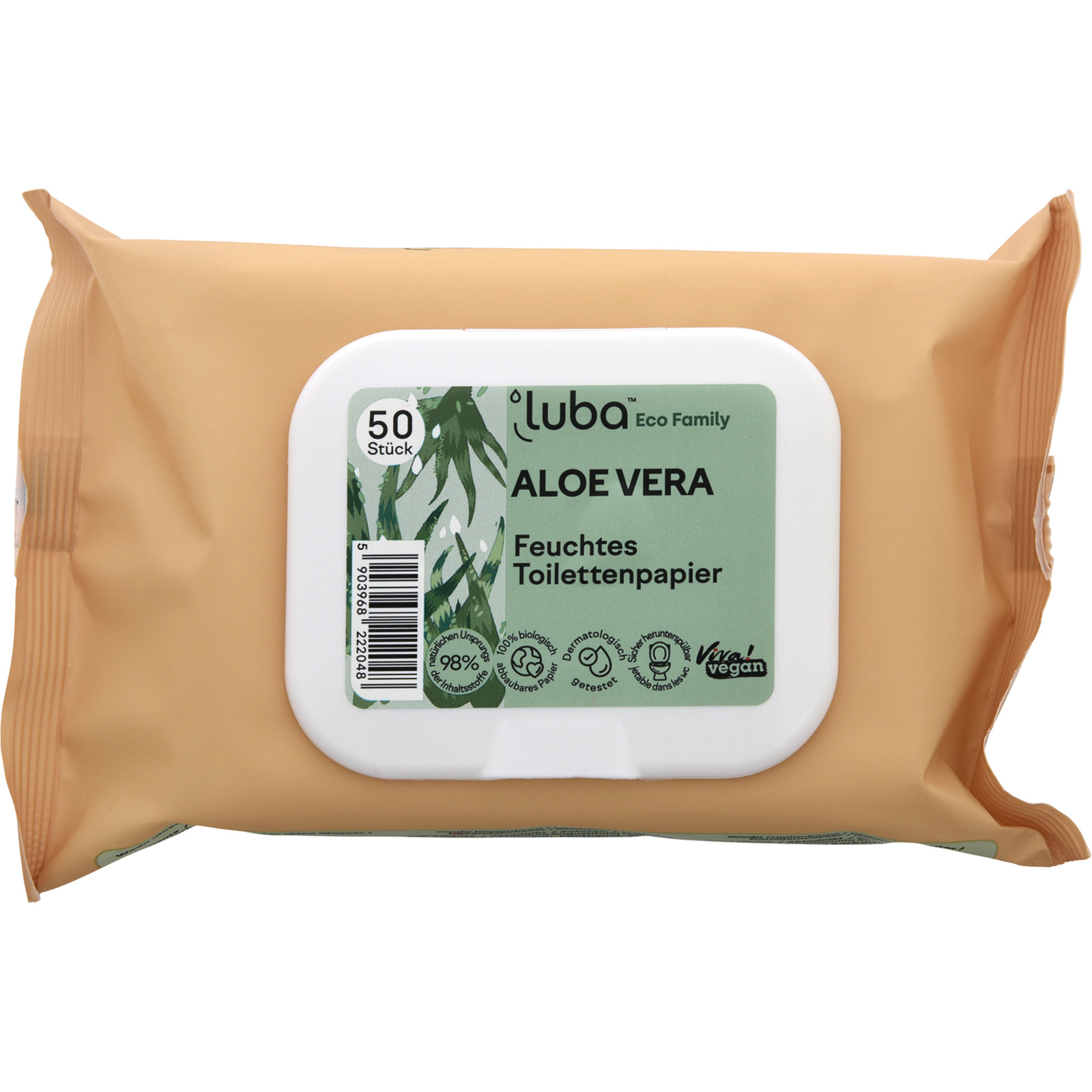 luba Feuchttücher Aloe Vera 50 Stück