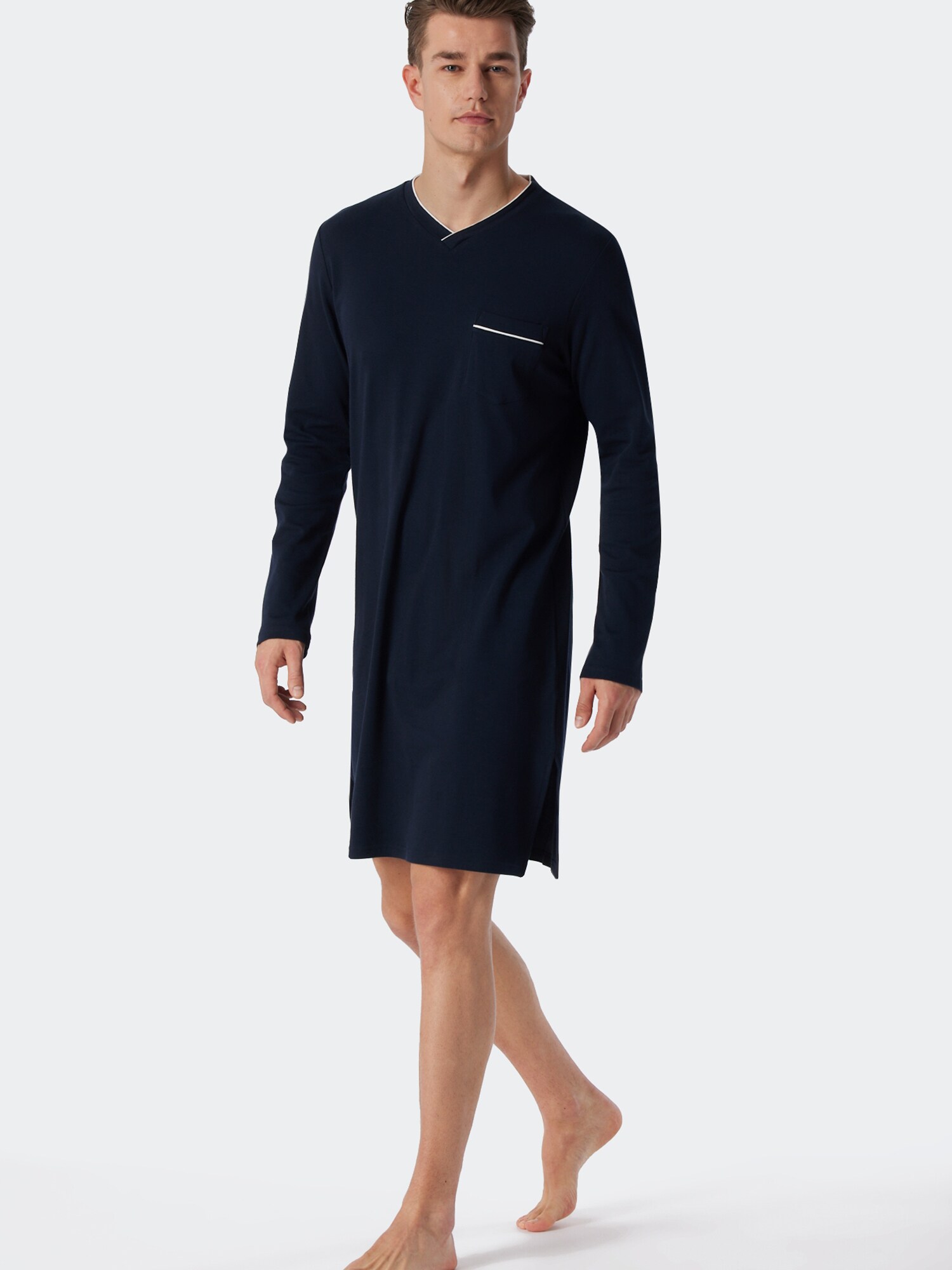 Schiesser Herren Nachthemd Fine Interlock