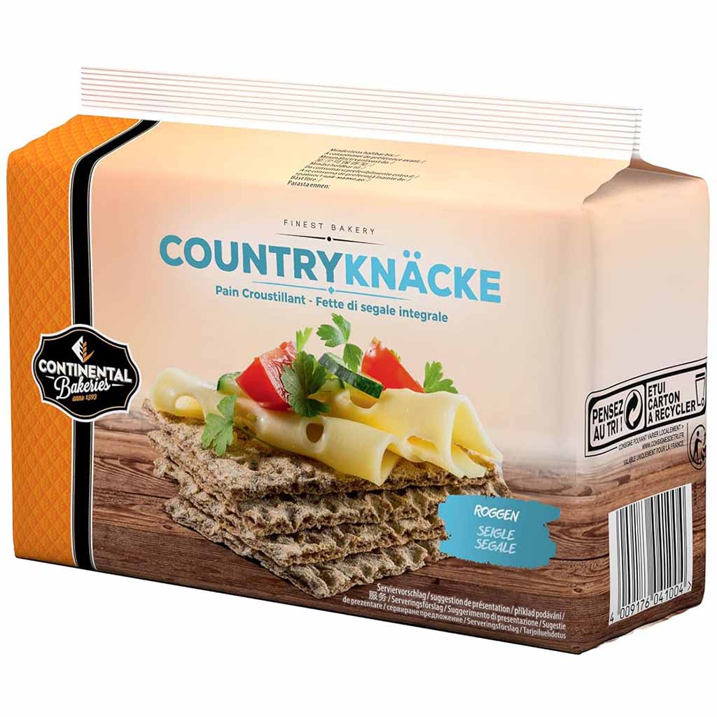 Country Knäcke Roggen 250g MHD:23.7.25