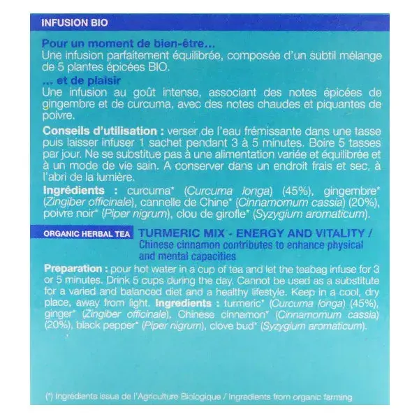 Ladrome Organic Stay in Shape Infusion 20 sachês