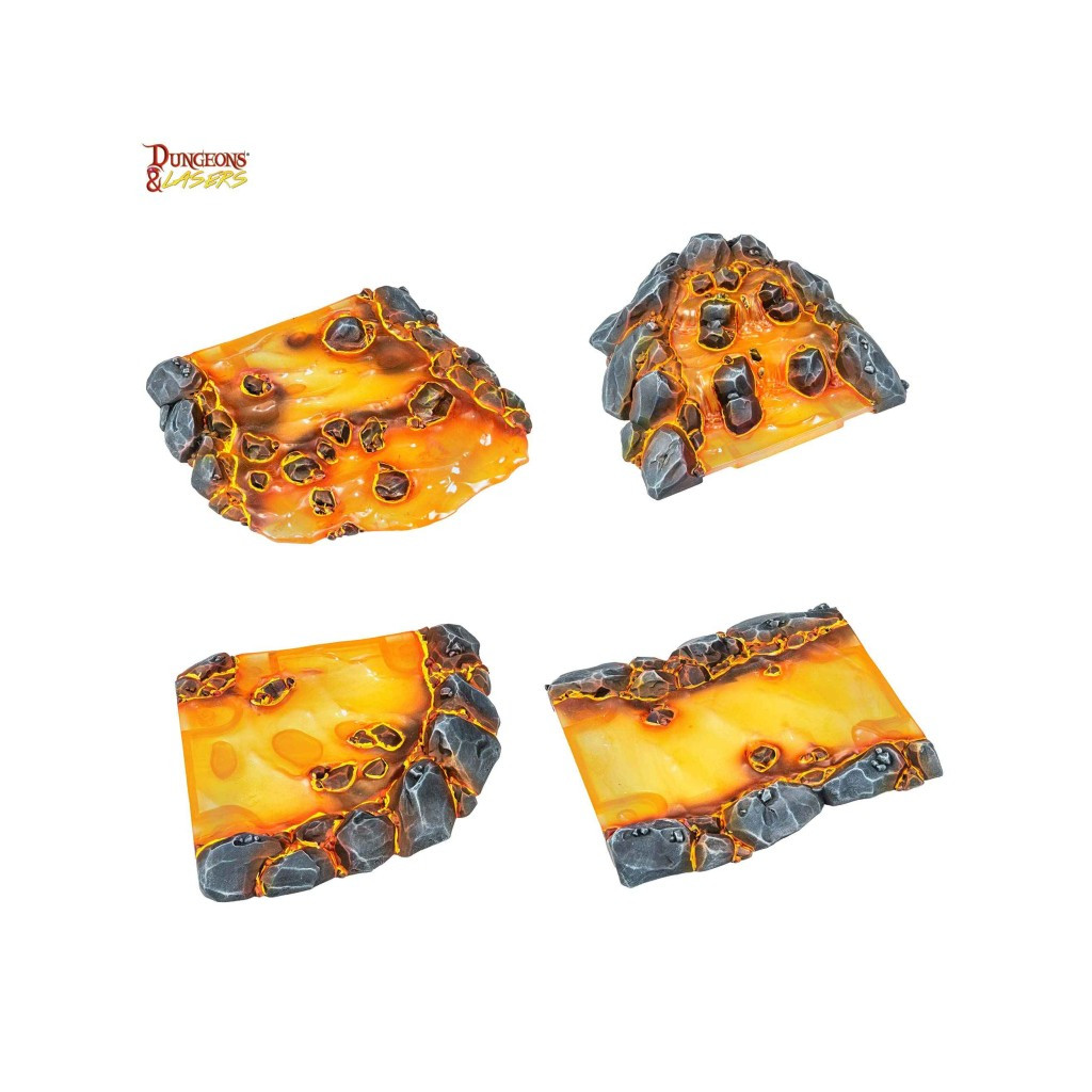 Dungeons & Lasers - Décors - Modular Lava