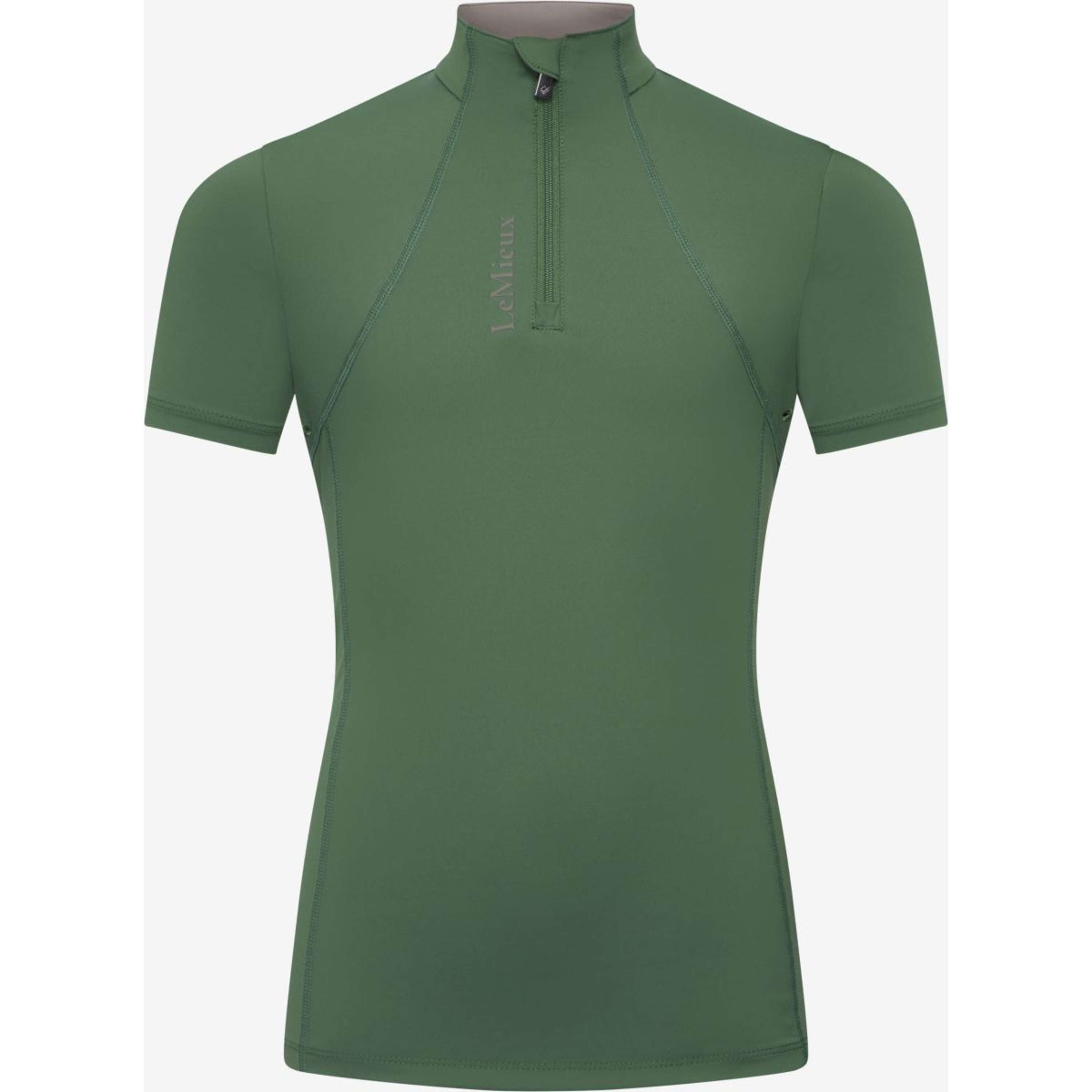 LeMieux Baselayer Young Rider Classique Korte Mouwen Hunter Green