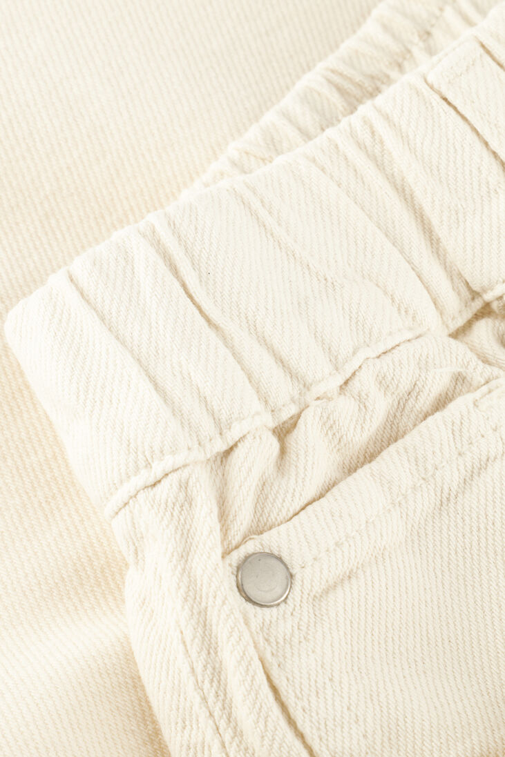 gebroken wit knit-ted wijde broek twiggy