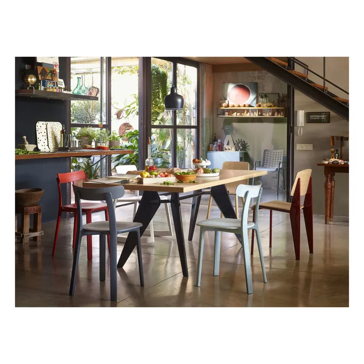 Vitra Chaise All plastic - Jasper Morrisson | Gris graphite