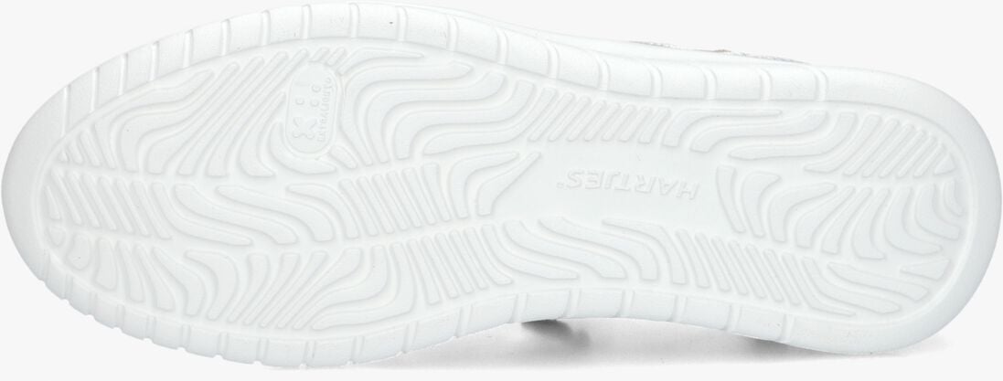 witte hartjes lage sneakers wave