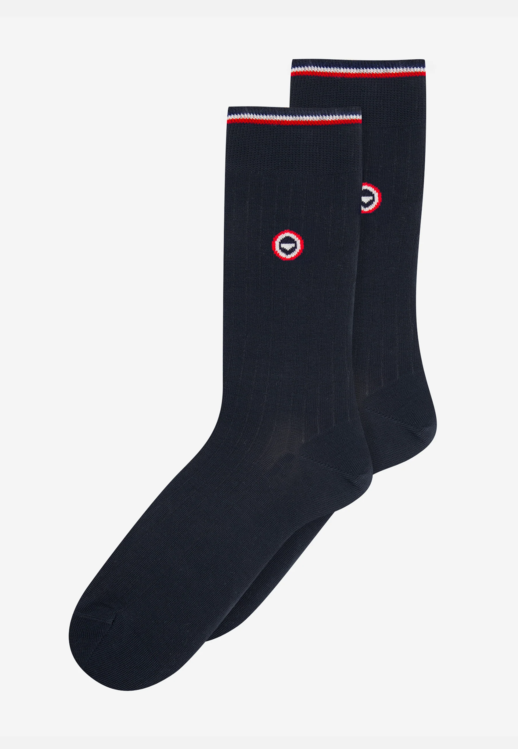 Duo de Chaussettes mi-hautes-Pack Duo Chaussettes Nessy Anthracite Noir