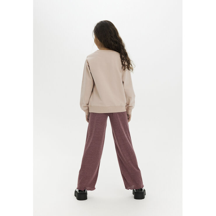 The New TNFarah Wide Pants Crushed berry