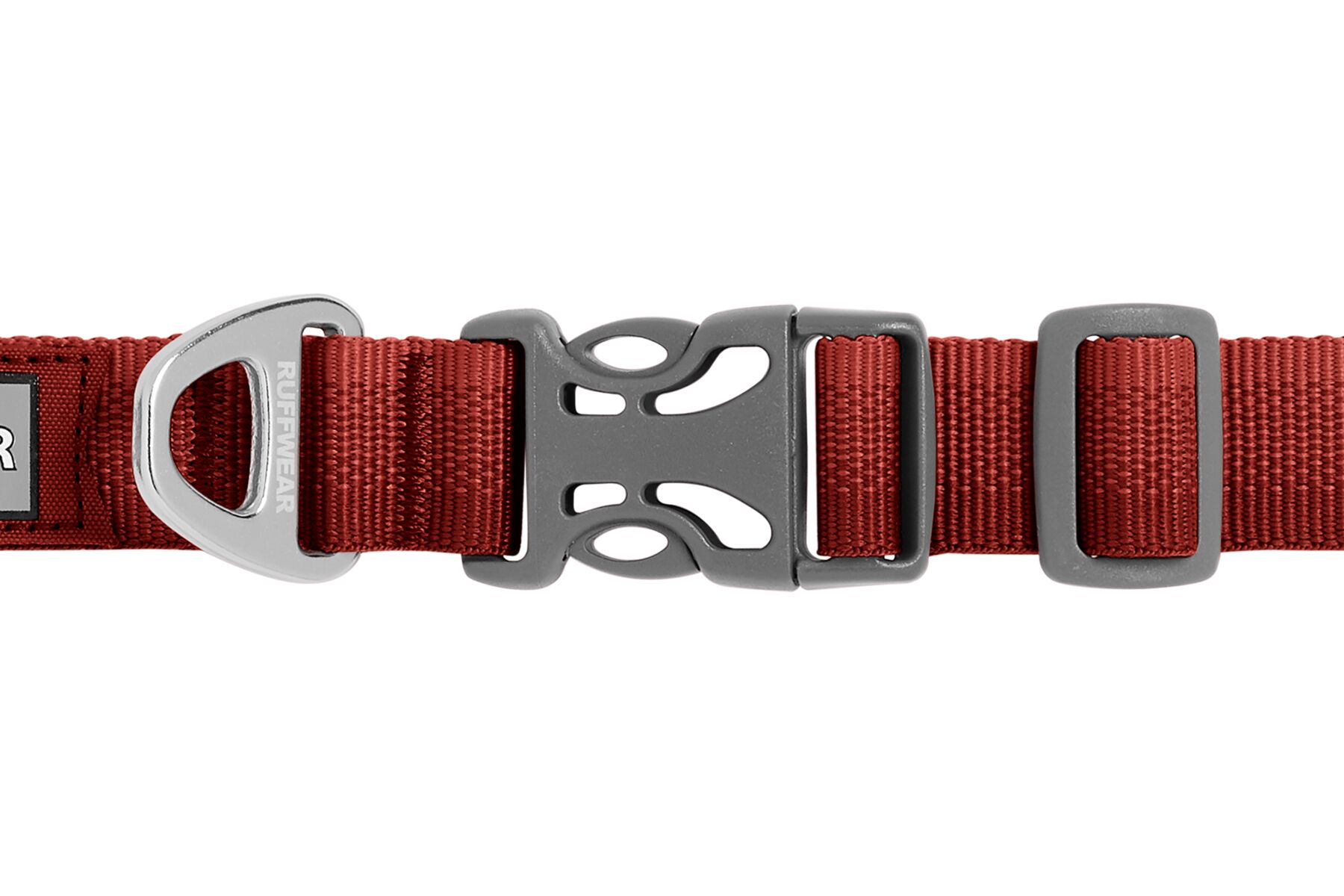 Collier léger pour tous les jours front range® avec boucle latérale facile à utiliser. Couleur: red clay (rouge foncé), taille: s