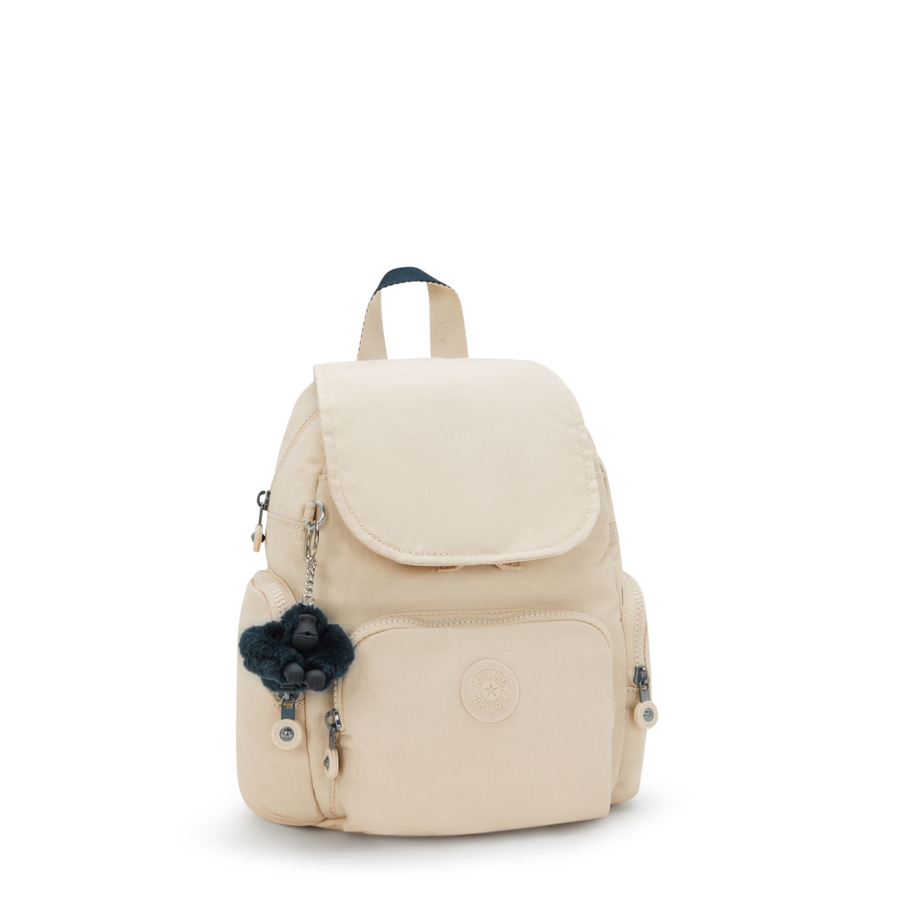 CITY ZIP MINI Mini sac à dos avec bretelles ajustables - Back To Beige