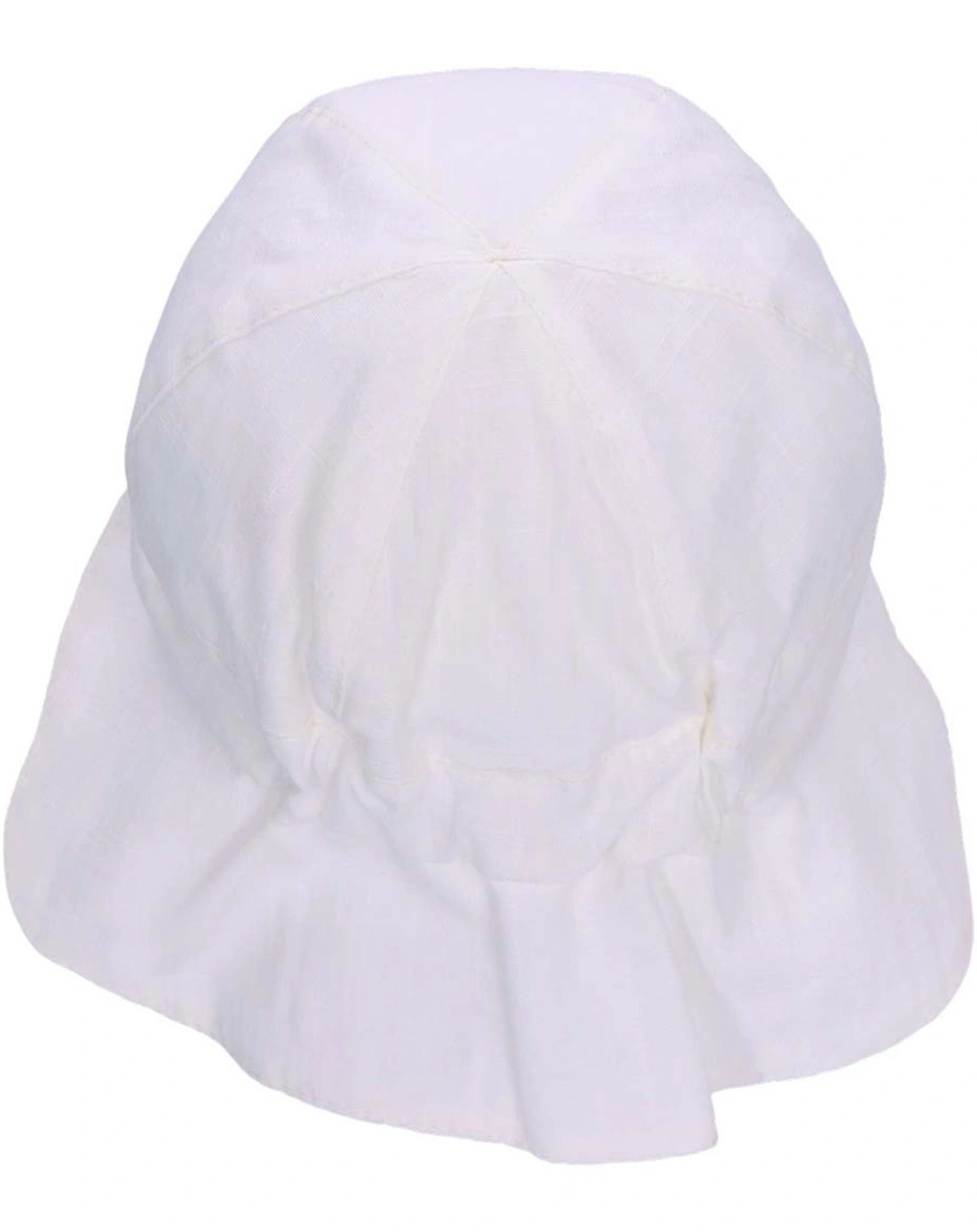 Schirmmütze COTTON mit Nackenschutz in ecru