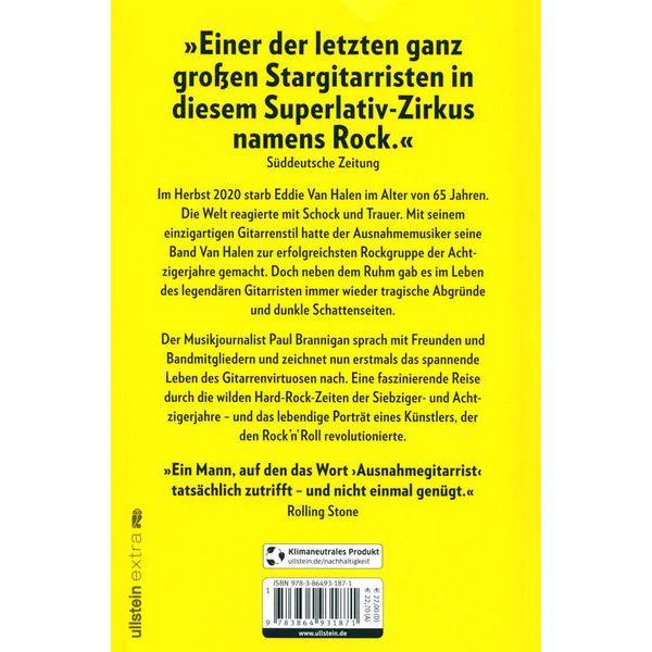 Ullstein Eddie van Halen – Ein Leben