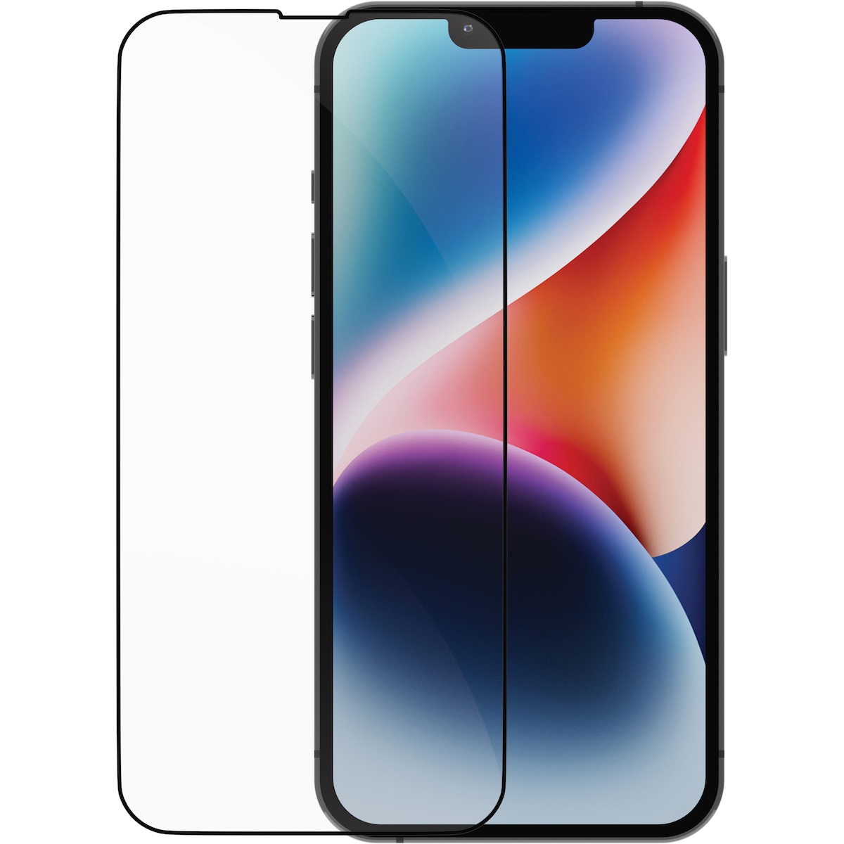 Dbramante1928 Eco-Shield iPhone 14/13/13 Pro skjermbeskytter (sort)