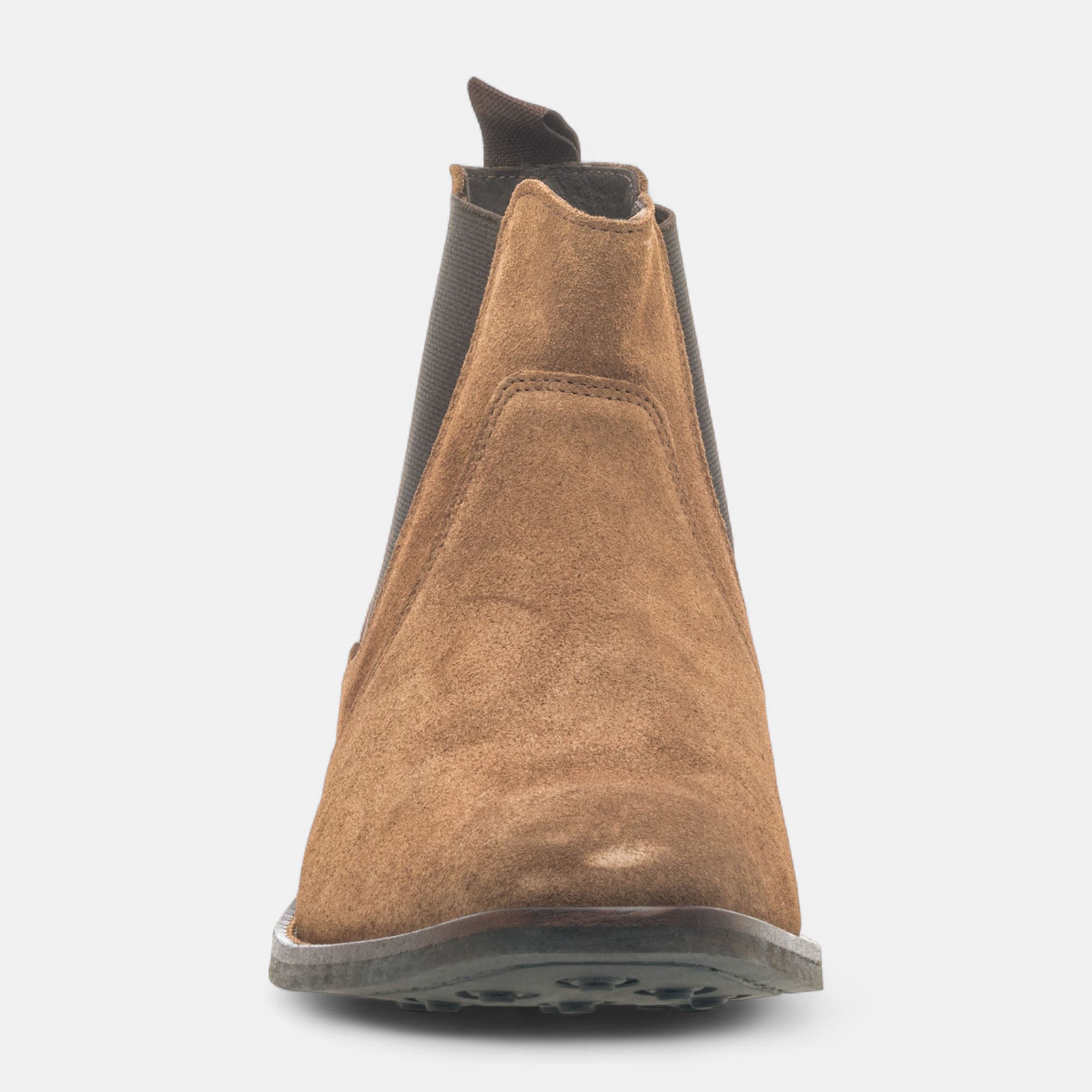 Bottines habillées Homme en cuir cognac