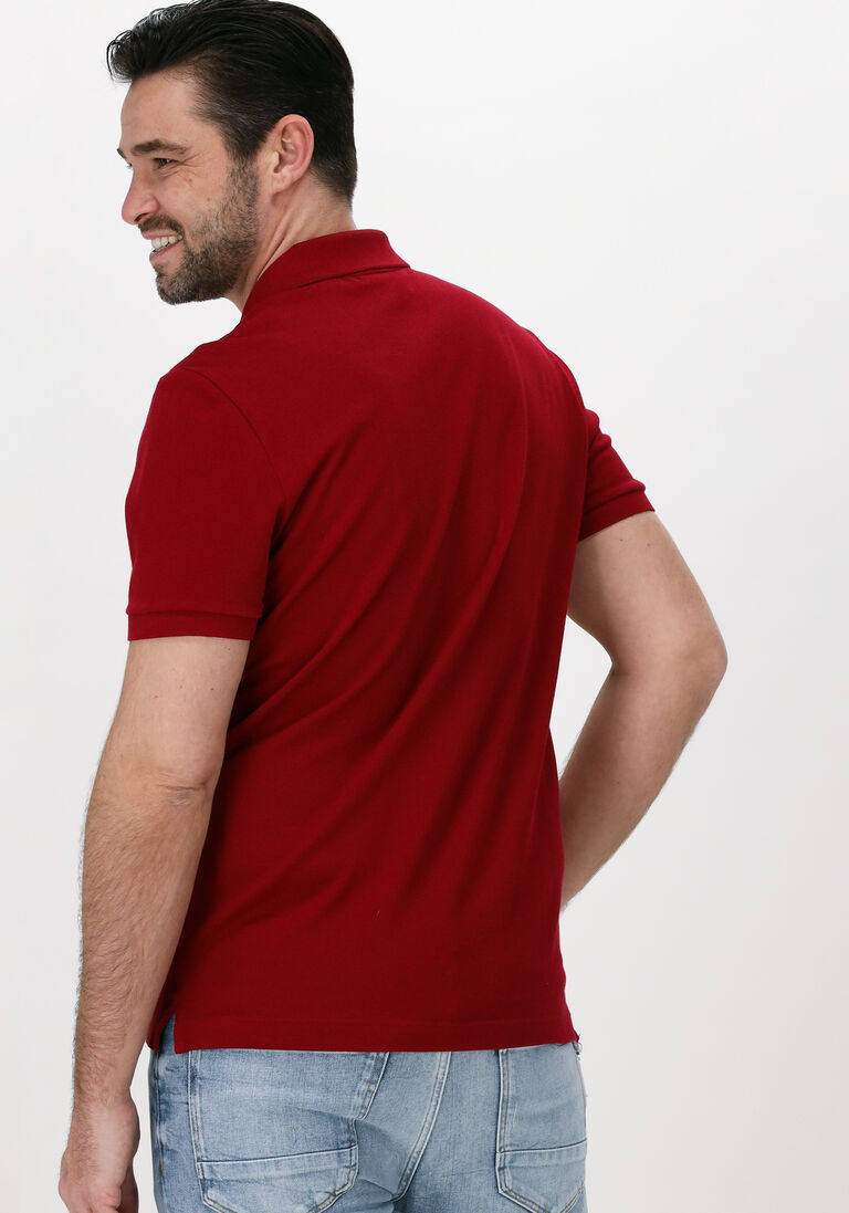 LACOSTE bordeaux lacoste polo 1hp3 men's s/s polo 1121