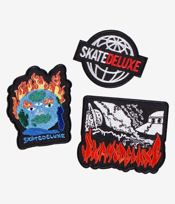 skatedeluxe Universe Patches Acc. (multi) 3er Pack