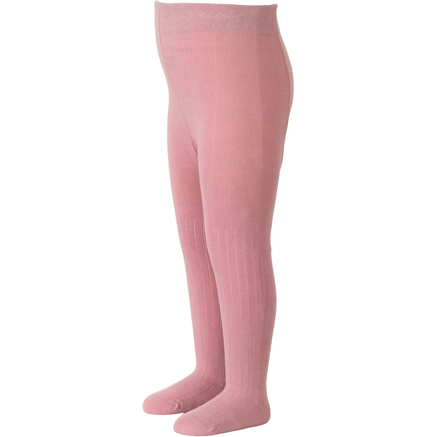 Sterntaler Strumpfhose Rippe mattrosa