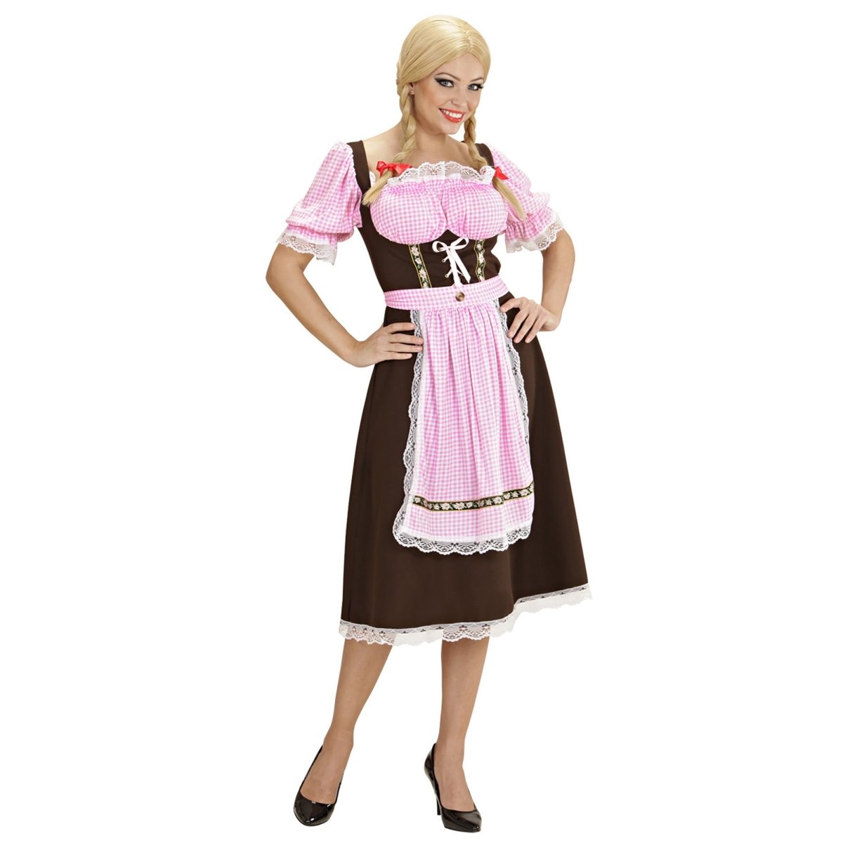Gekleurde Dirndl Jurk Oktoberfest Dames