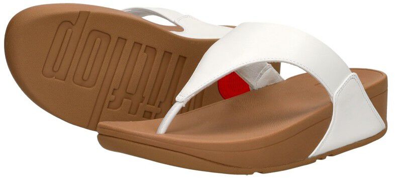 Fitflop Lulu Leather Toepost wit
