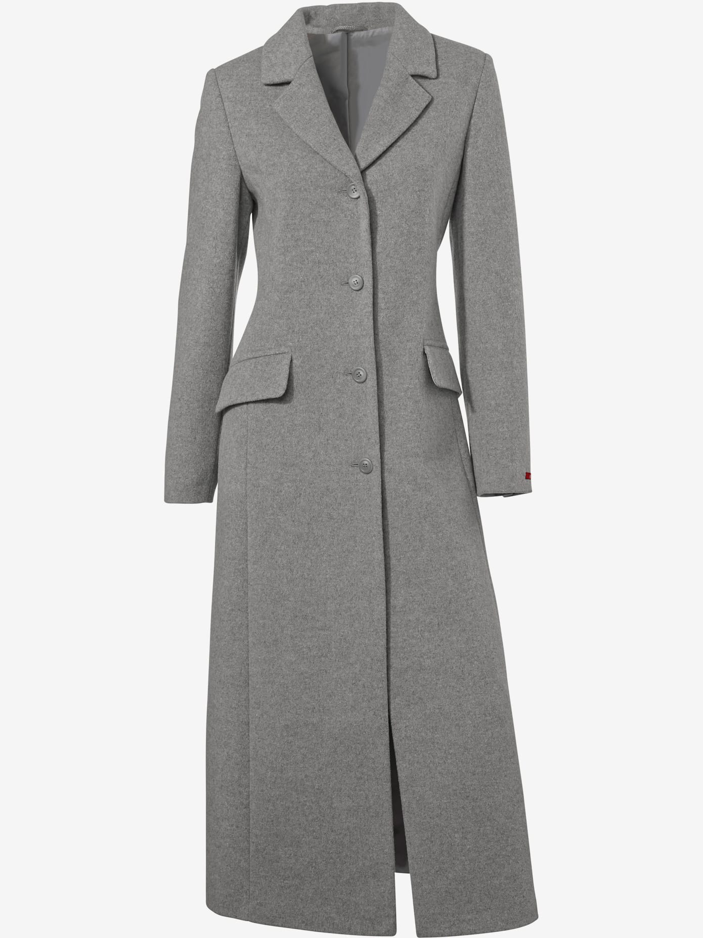 Manteau blazer coupe longue classique