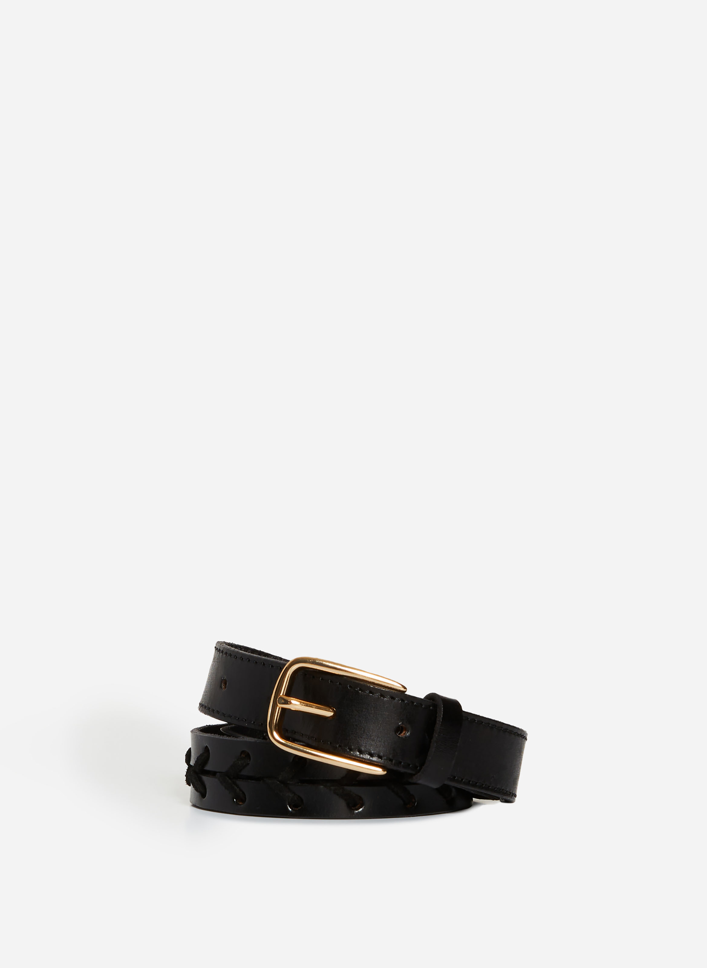 VANESSA BRUNO Ceinture 25mm - Noir