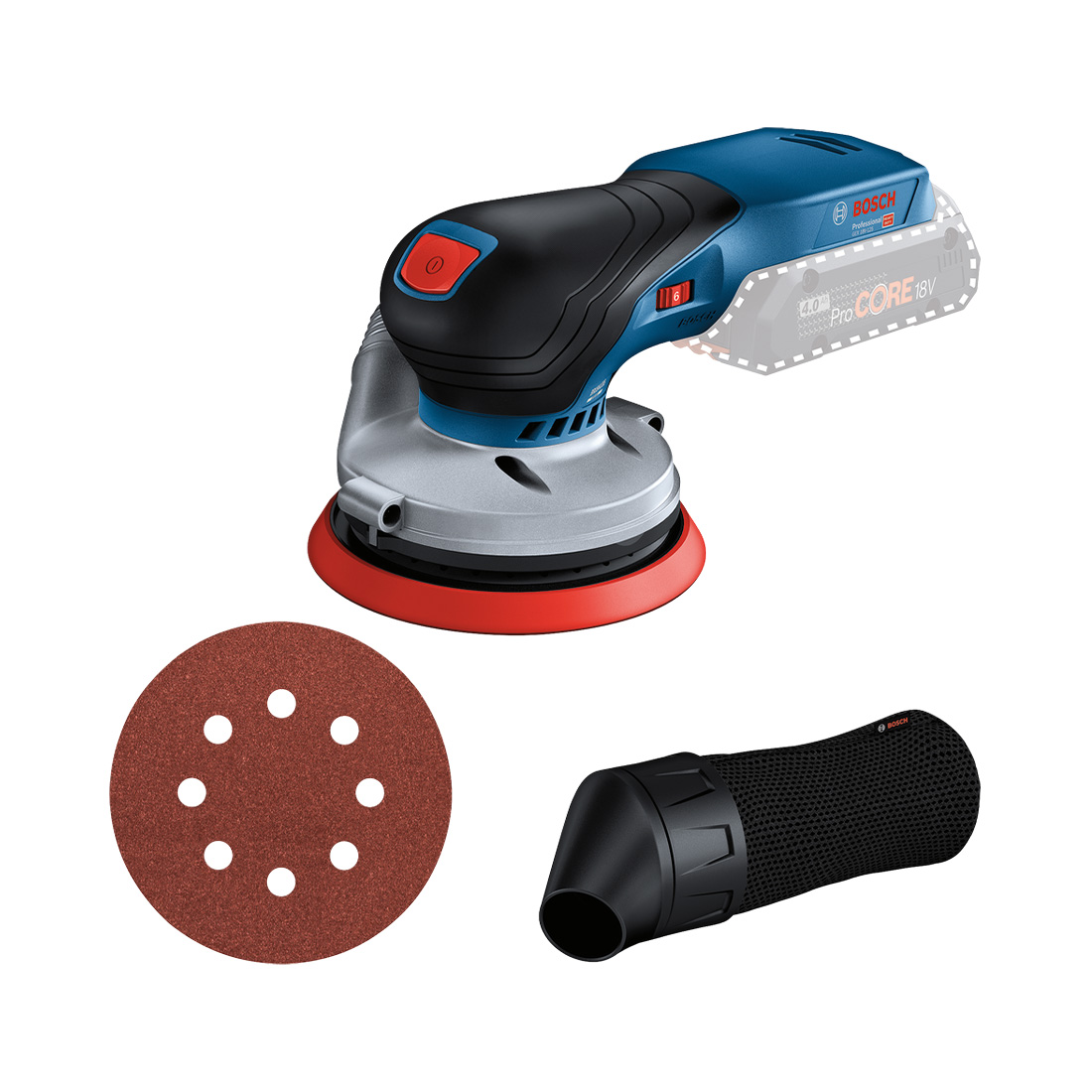 Bosch GEX 18V-125 Akku-Exzenterschleifer L-Boxx (0.601.372.200)