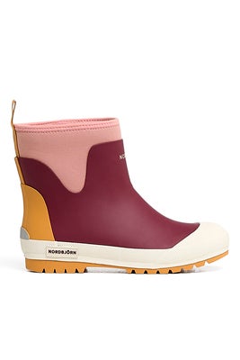 Nordbjörn Viskan  Fôrede Gummistøvler, Madder Brown/Rose Dawn/Inca Gold