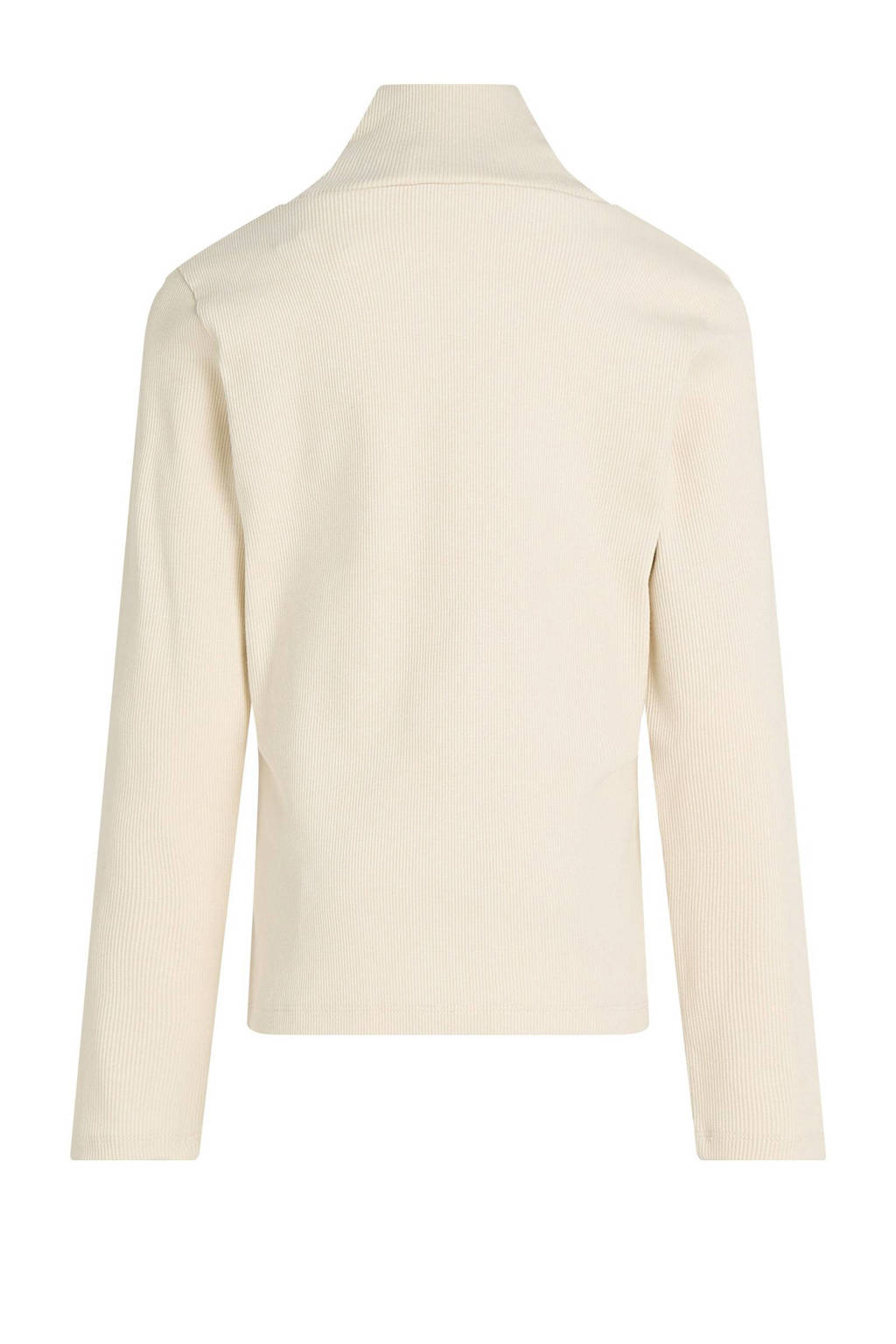 Calvin Klein coltrui ecru fijn gebreid