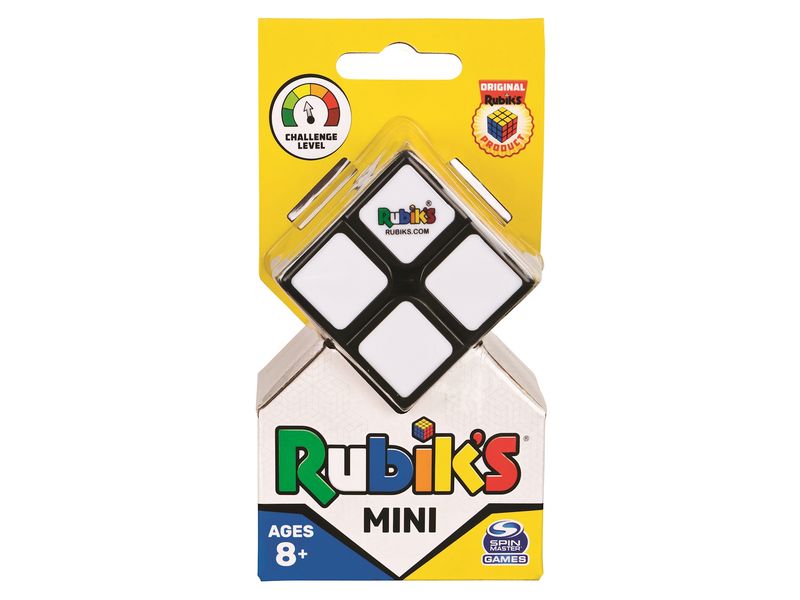 Spinmaster Knobelspiel Rubik's Mini 2 x 2 Kleiner Zauberwürfel