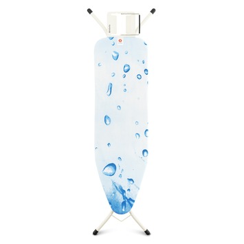 Brabantia Strijkplank B - met Strijkerhouder - 124 x 38 cm - Ice Water