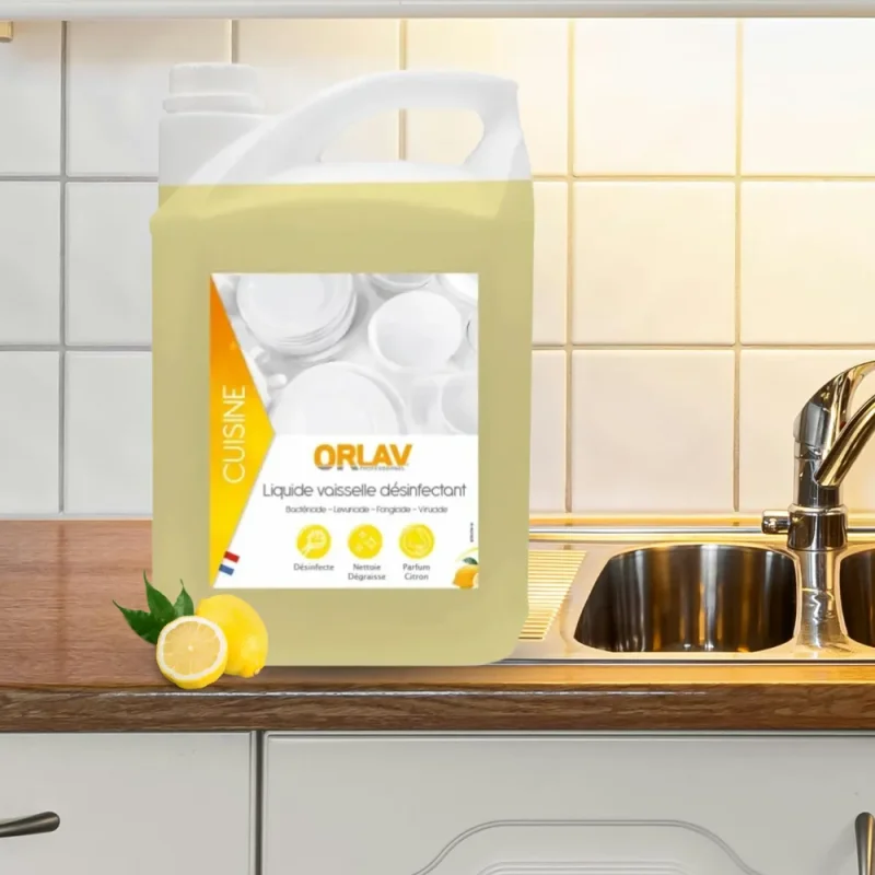 ORLAV - Liquide vaisselle plonge manuel - 5L