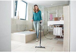 Kärcher - EasyFix Vloermondset - Microvezel - Klittenbandbevestiging - Inclusief 2 Verlengbuizen
