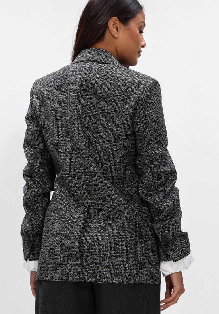 grijze dorothee schumacher blazers graphic elegance jacket